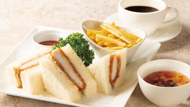 厚切りかつサンド